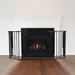 Safetots Pare-feu Multi-panneaux 49 cm x 105 cm, 70 cm Hauteur, Noir