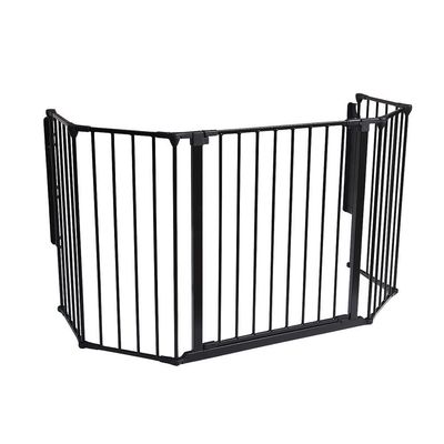 Safetots Pare-feu Multi-panneaux 49 cm x 105 cm, 70 cm Hauteur, Noir