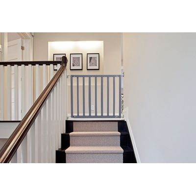 Safetots Barrière Haut Escalier Metal 62,5-106,8 cm Noir