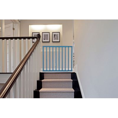 Safetots Barrière Haut Escalier Metal 62,5-106,8 cm Noir