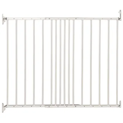 Safetots Barrière Haut d'Escalier Métal 62,5-106,8 cm Blanc