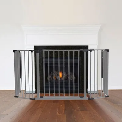Safetots Pare-feu Multi-panneaux 62 cm x 104 cm Gris