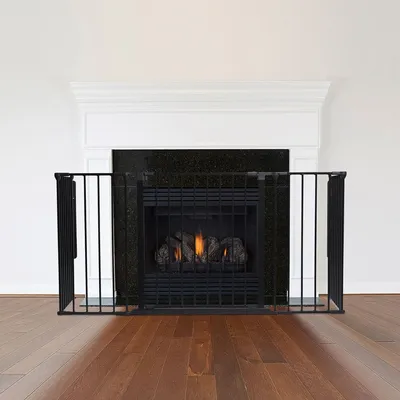 Safetots Pare‑feu Multi‑panneaux 71 x 138 cm, 70 cm de hauteur, Gris