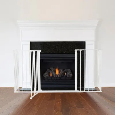 Safetots Pare-feu Multi-panneaux 38 x 138 cm 70 cm Hauteur Blanc