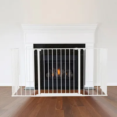 Safetots Pare-feu Multi-panneaux 51 cm x 138 cm, 70 cm Hauteur, Blanc