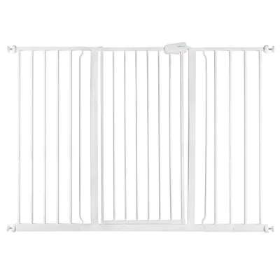 Safetots Barrière de Sécurité Métal Extra Haute 104 cm Blanc Safetots Barrière de Sécurité Métal Extra Haute 104 cm Blanc