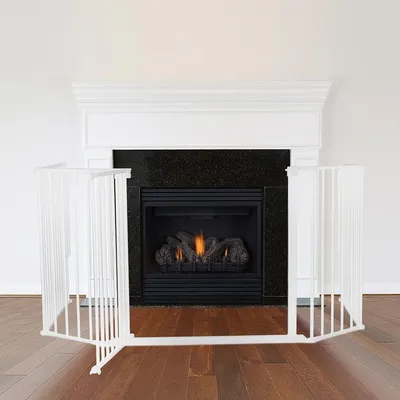 Safetots Pare-feu Multi-panneaux 88x104x70 cm Blanc