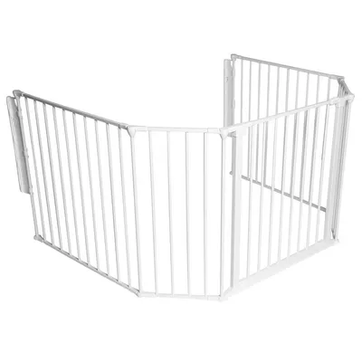 Safetots Pare-feu Multi-panneaux 88x104x70 cm Blanc