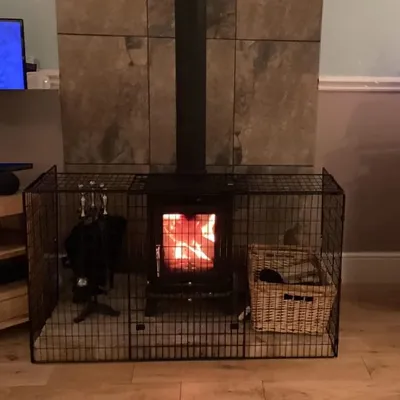 Safetots Pare-feu Original, Barrière de Sécurité Cheminée 84,5cm - 155cm Safetots Pare-feu Original, Barrière de Sécurité Cheminée 84,5cm - 155cm