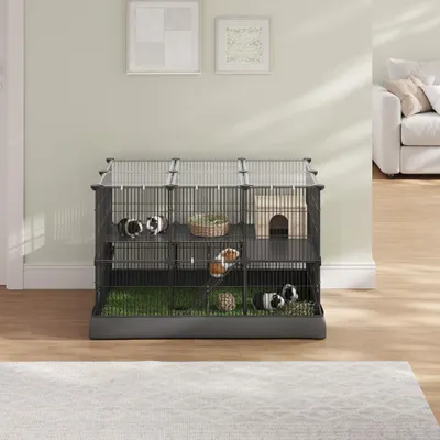 SONGMICS Parcs de jeu, Tapis Imperméable, Double Porte SONGMICS Parcs de jeu, Tapis Imperméable, Double Porte