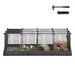 SONGMICS Parcs de jeu, Tapis Imperméable, Double Porte