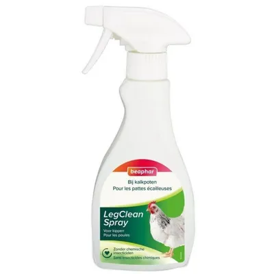 BEAPHAR - Beaphar LegClean 250ml Spray für schuppige Hühnerfüße