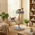 GIANTEX Arbre Chat Bois 50x50 cm, Sisal, Perchoir, Corde, Plateforme