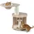GIANTEX Arbre à Chat 73 cm, Condo, Capsule, 2 Sisal, Balles, Coins Arrondis GIANTEX Arbre à Chat 73 cm, Condo, Capsule, 2 Sisal, Balles, Coins Arrondis