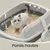 Feandrea Bac à Litière pour Chat Parois Hautes XL avec Pelle Feandrea Bac à Litière pour Chat Parois Hautes XL avec Pelle