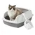 Feandrea Bac à Litière pour Chat Parois Hautes XL avec Pelle Feandrea Bac à Litière pour Chat Parois Hautes XL avec Pelle