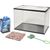Kit Aquarium rectangulaire 16L avec filtre, gravier et épuisette