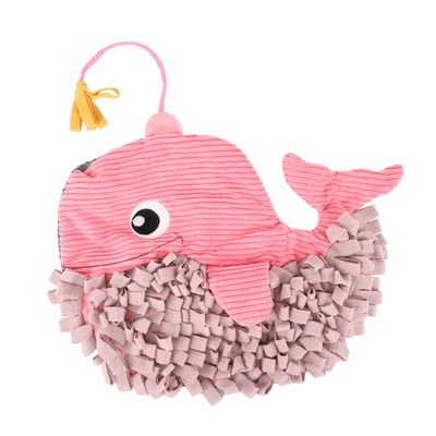 Jeu d'occupation et de fouille Morgane la baleine pour chien