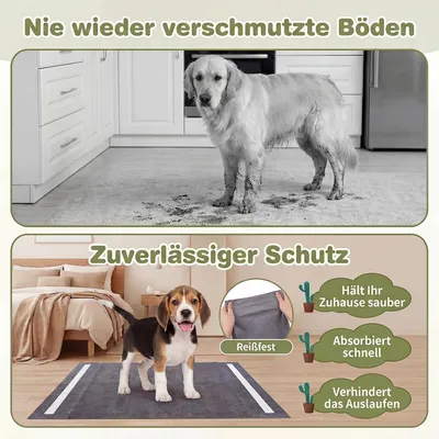 Giantex Pipimatten Fuer Hunde Mit Geruchskontrolle Und Auslaufschutz Giantex Pipimatten Fuer Hunde Mit Geruchskontrolle Und Auslaufschutz