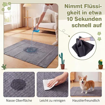 Giantex Pipimatten Fuer Hunde Mit Geruchskontrolle Und Auslaufschutz Giantex Pipimatten Fuer Hunde Mit Geruchskontrolle Und Auslaufschutz