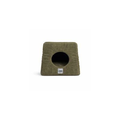 Mon Ami Luki - Refuge forme cube antiderapant velours cotele