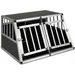 GIANTEX Cage pour Chien avec Porte Verrouillable en Aluminium Anti-Morsure