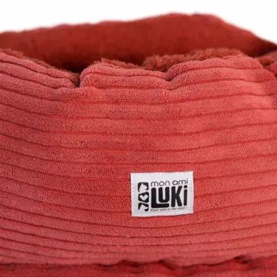 Mon Ami Luki - Refuge forme pantoufle antidérapant velours cotelé