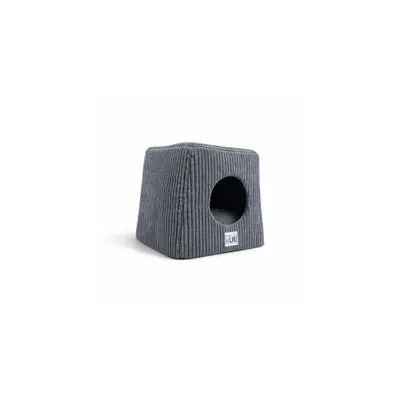 Mon Ami Luki - Refuge forme cube antiderapant velours cotele