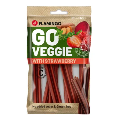 Friandises Veggie Bâton avec fraise