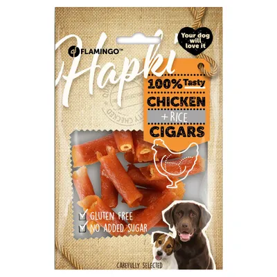 Friandises Cigare avec poulet et Riz Friandises Cigare avec poulet et Riz