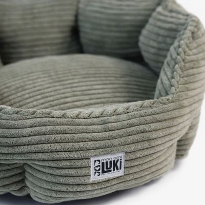 Mon Ami Luki - Panier rond antidérapant velours côtelé