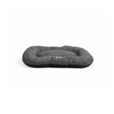 Mon Ami Luki - Coussin ovale antidérapant velours côtelé couleur gris Mon Ami Luki - Coussin ovale antidérapant velours côtelé couleur gris
