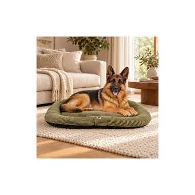 Mon Ami Luki - Coussin ovale antiderapant velours cotele