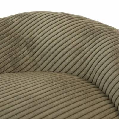 Mon Ami Luki - Coussin ovale antiderapant velours cotele Mon Ami Luki - Coussin ovale antiderapant velours cotele