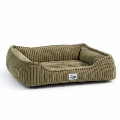 Mon Ami Luki - Panier rectangulaire antidérapant velours côtelé