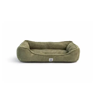 Mon Ami Luki - Panier rectangulaire antidérapant velours côtelé