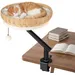 Giantex Drehbares Katzenbett Für Schreibtisch Mit Kissen Und Spielball