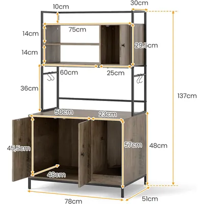 Giantex Multifunktionaler Katzenschrank Mit Katzenklo Und Kratzbereich Giantex Multifunktionaler Katzenschrank Mit Katzenklo Und Kratzbereich