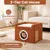 Giantex Katzenhaus Mit Sitzplattform, Sisal Und Rutschfestem Boden Giantex Katzenhaus Mit Sitzplattform, Sisal Und Rutschfestem Boden