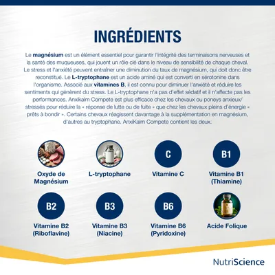NutriScience Poudre AnxiKalm Compete