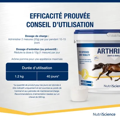 NutriScience Poudre ArthriAid Equin