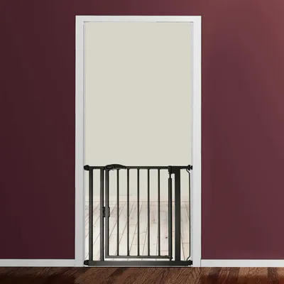 Bettacare Barrière Auto, 111-118 cm, Noir Mat