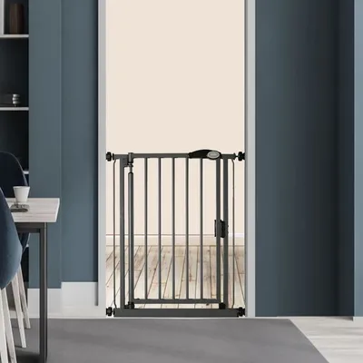 Bettacare Barrière à Fermeture Automatique 82,2 cm - 89,2 cm, Gris Ardoise