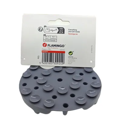 Insert Anti-Glouton Woopy Gris Ø 12 cm pour Gamelle Chat et Chien