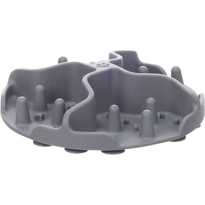 Insert Anti-Glouton Woopy Gris Ø 12 cm pour Gamelle Chat et Chien