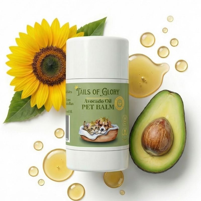 Tails of Glory Baume stick 100 % naturel : nourrit, répare et protège