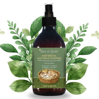 Tails of Glory Spray Calmant pour Chiens Bio, Vegan, Naturel & Cruelty Free