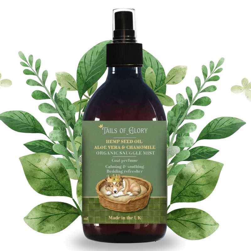 Tails of Glory Spray Calmant pour Chiens Bio, Vegan, Naturel & Cruelty Free