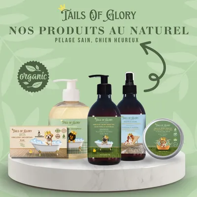 Tails of Glory Spray Calmant pour Chiens Bio, Vegan, Naturel & Cruelty Free