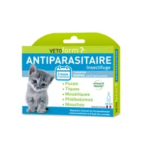 Vétoform Pipettes Antiparasitaires Chaton